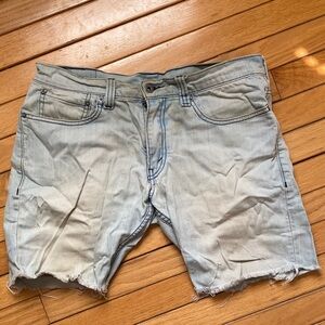 Levi's Light Blue Jean Shorts for Men